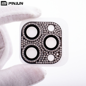 IPhone 16 için yeni Pro Max koruma çizilmeye dayanıklı elmas Glitter temperli cam kamera Lens koruyucu iPhone 15 14 13 11 - Product Image 4