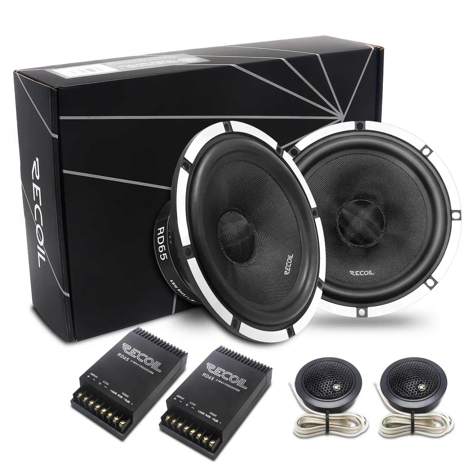 Edge RD65 Performance Series 6,5-Zoll-Lautsprechersystem für Car-Audio-Komponenten