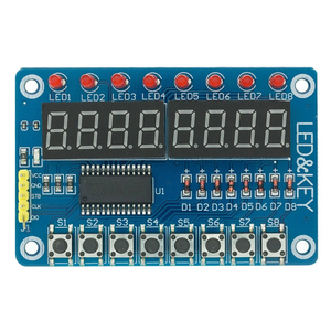 <strong>TM1637</strong> 4 Bits/TM1638/MAX7219 8 bit Digital LED Display Module 7 Segment 0.36Inch Clock RED Anode Tube Four Serial Driver - Product Image 4