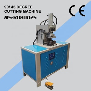 Una sola doble multi cabeza automática manual de control cnc 90 ángulo de 45 grados máquina de corte de tubo de corte de la máquina de perforación - Product Image 3