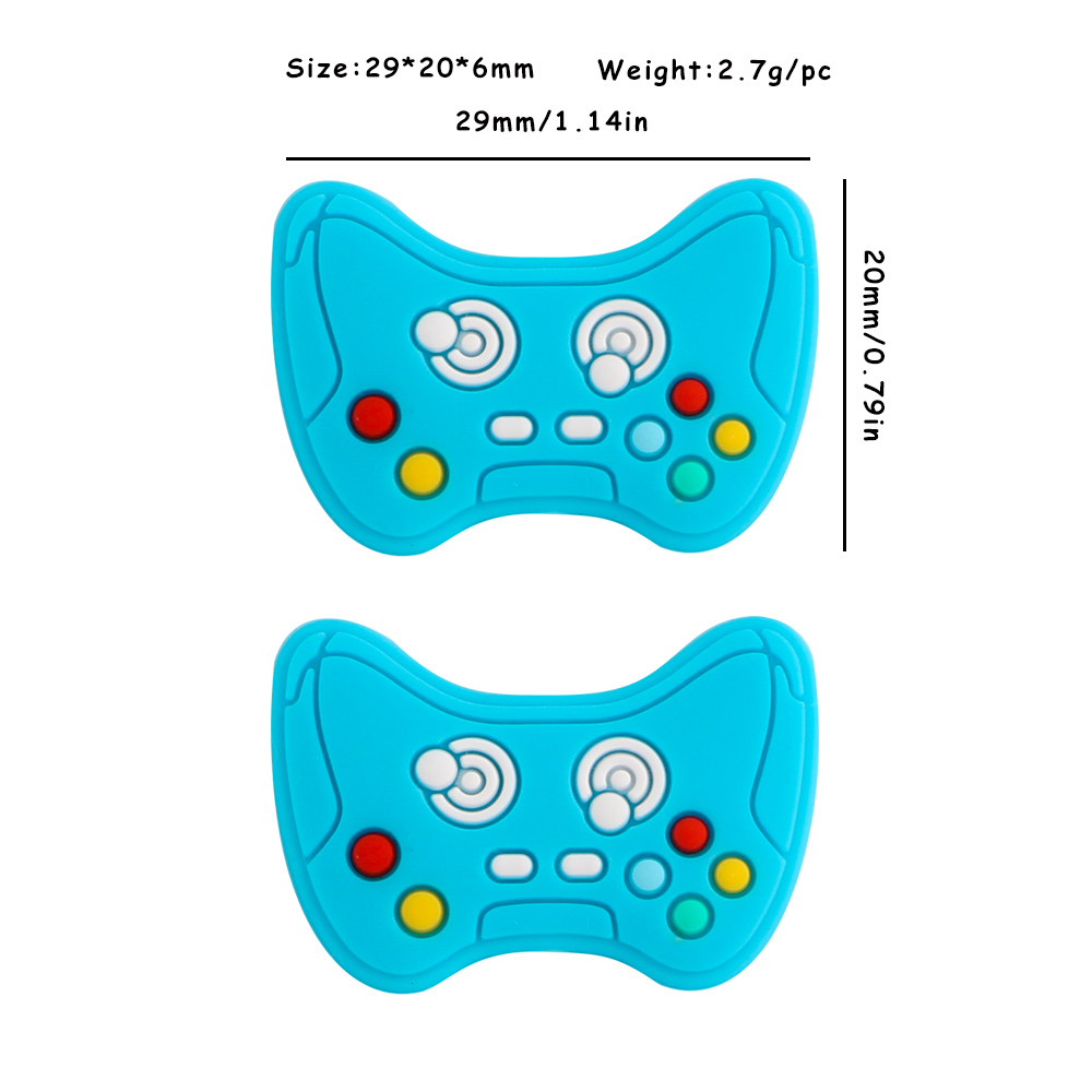 Gamepad Focal bead Aqua Blue SA195