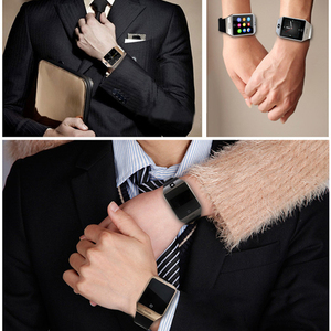 Android智能手表女士男士2019 Smartwatch Q18智能手表触摸屏带摄像头，手机手表带sim卡插槽 - Product Image 6