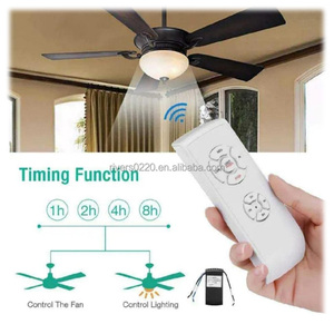 Evrensel tavan vantilatörü uzaktan kumanda kiti 3-in-1 zamanlama 110V 230V 240V Fan lambası denetleyici RF verici ve alıcı - Product Image 6