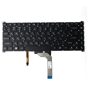 Acer Predator Triton PT314-51s PT516-51s PT516-52s笔记本电脑键盘带背光的替换笔记本电脑键盘RU布局 - Product Image 1