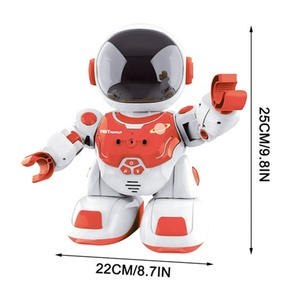 Grande Robot giocattolo Robot con telecomando Robot intelligente per bambini educativo programmabile Robot giocattolo con luce e suono - Product Image 5