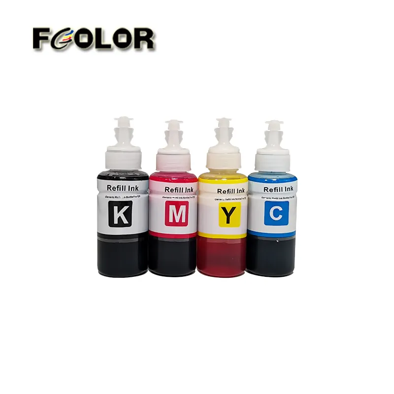 FCOLOR T6641 T6644 100 % kompatible Farbtonte für Epson L360 L350 L380 Tintenstrahldrucker Tinte