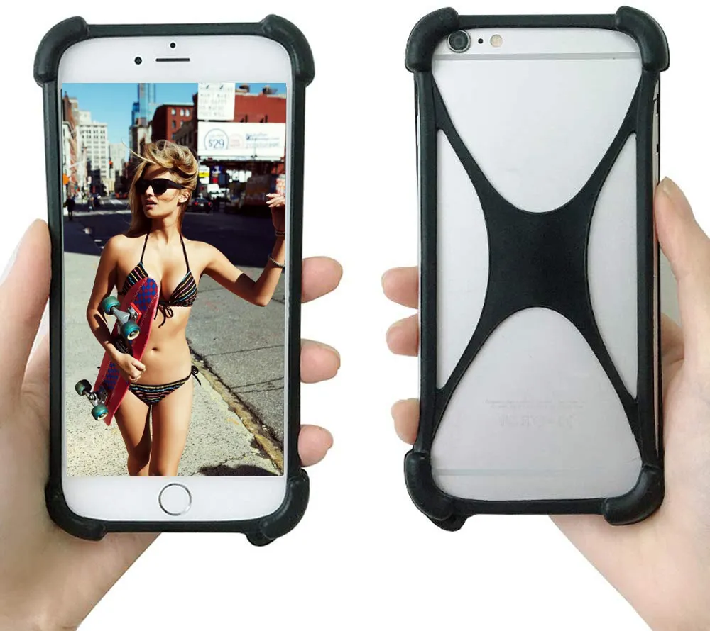 Shockproof Soft Universal Silicone Case for Mobile Phone