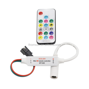 17 tasti DC5V ~ 24V HA CONDOTTO il Regolatore Pixel Mini Regolatore A Distanza Senza Fili SP104E - Product Image 2