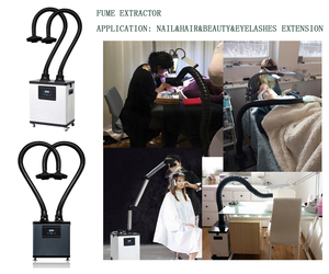 Chuyên Nghiệp Tóc Salon Fume Vắt Vòng Tròn Đầu Cho Moxibustion Khói Máy Lọc Không Khí 300W Tự Làm Hàn Hút Khói Hấp Thụ - Product Image 5