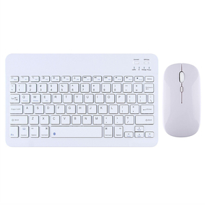 Factory Wholesale Multi-color 7 Inch Mini Wireless BT <strong>Keyboard</strong> and <strong>Bluetooth</strong> Mouse Combos Set for windows IOS Android OS - Product Image 4