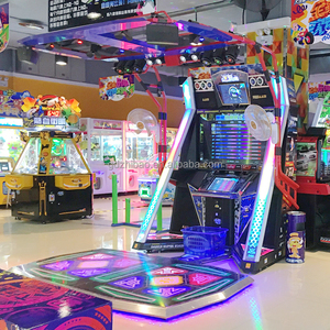 屋内商業遊園地魅力的なアーケードモールデバイスダンス革命ダンスアーケードゲーム機