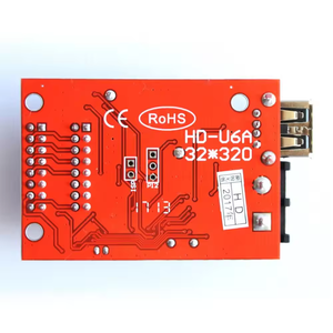 HD-U6A небольшая Светодиодная панель IP65 3D светодиодный дисплей, карта управления процессором для анимации и графики - Product Image 3