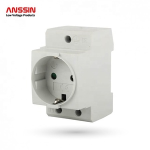 Enchufe de 16A y 13A con persianas de seguridad instaladas en la placa de interruptor eléctrico, toma Modular de riel Din con certificado CE - Product Image 5