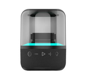 Mini altavoz inalámbrico para ordenador portátil, amplificador de sonido estéreo con luz intermitente RGB, BT 5,3, venta al por mayor de fábrica - Product Image 2