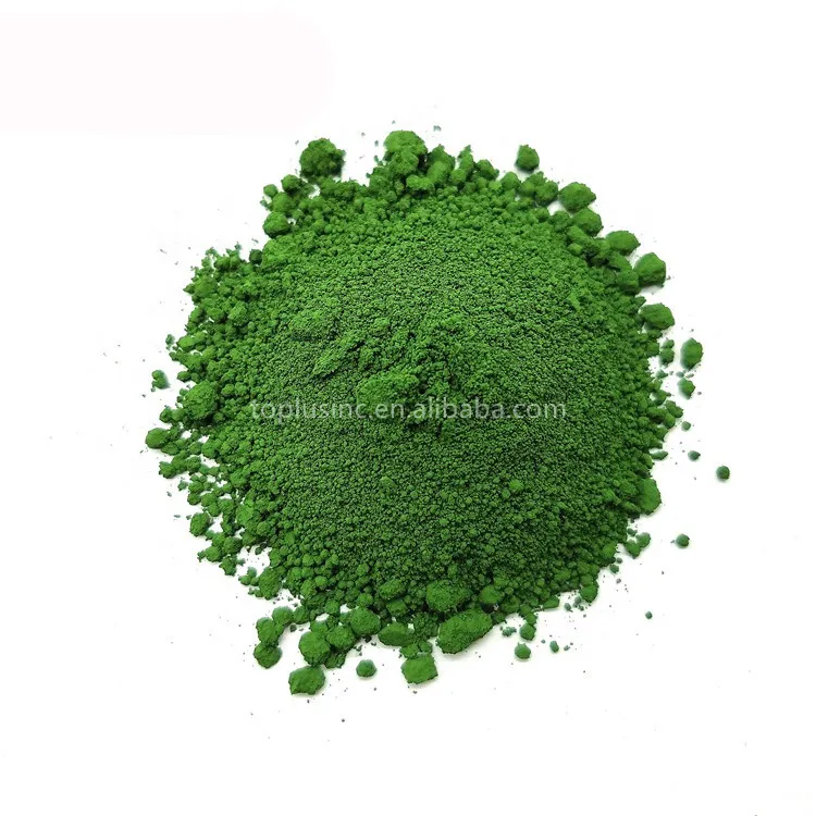 الاصطناعية أكسيد الكروم الأخضر الكروم مسحوق أخضر Cr2O3 الكروم (III) أكسيد