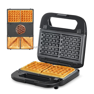 EFORU Detachable <strong>2</strong> Slice 3 4 5 6 7 8 in 1 Arepa Press Grill Donut Muffin <strong>Cake</strong> Nut Waffle Cone Shell Sandwich <strong>Maker</strong> - Product Image 4