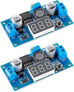 LM2596調整可能DC-DC LED電圧レギュレータステップダウンバックコンバーターモジュール1.25-37V入出力電源モジュール - Product Image 1