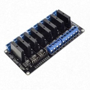 8ロードチャネル5V低レベルSSRソリッドステートリレーモジュールヒューズ付きSSR 250V 2Aヒューズ付き - Product Image 2