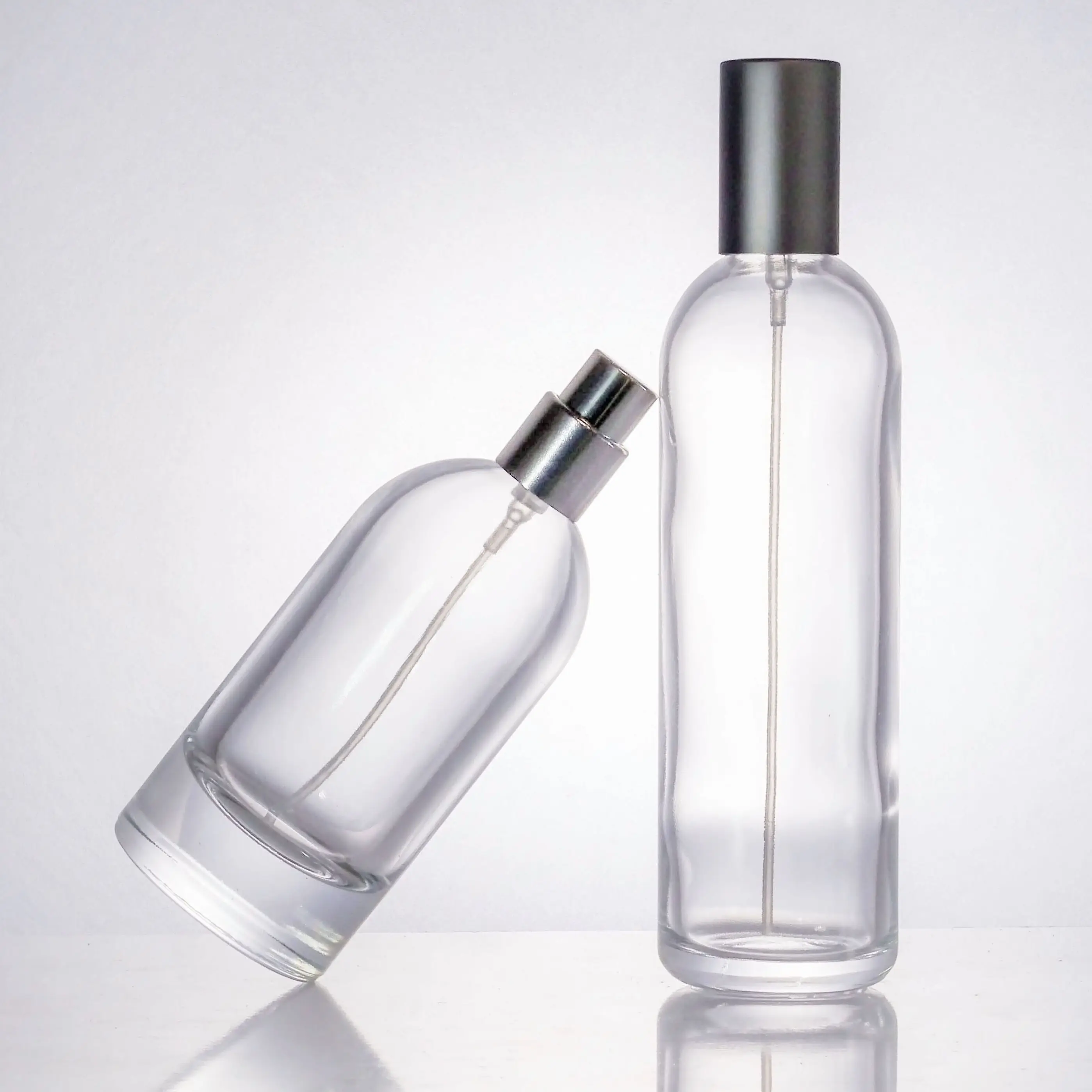Wholesale Luxury Ladies Fea15 Perfume Bottle Cheap Price Slim Glass Bottle Fragrance 100ml Perfume Bottle