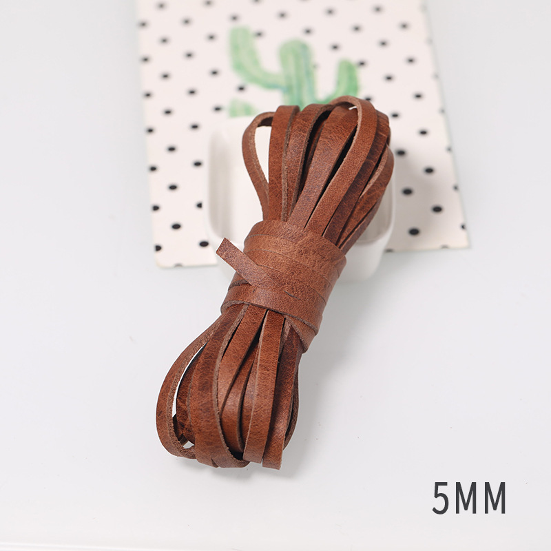 Antique-style smudged color, 5mm, 5 meters, 1 piece