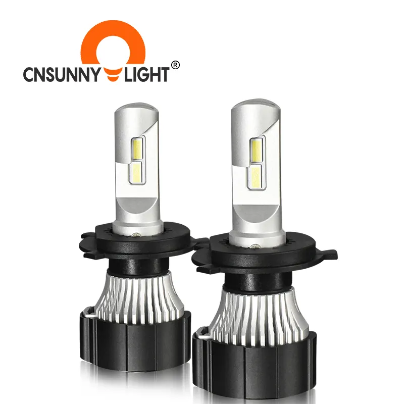 Lampe Led Focos de haute qualité pour automobile 105W 16000lm, système d'éclairage automatique, phares H7, H4, motocyclettes