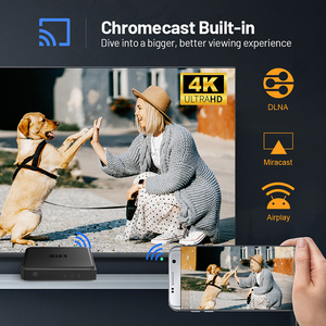 2024 Google certificado 4K Smart Android TV box amlogic s905x4 control de voz 4GB 32GB Android 11,0 decodificador G1 - Product Image 5