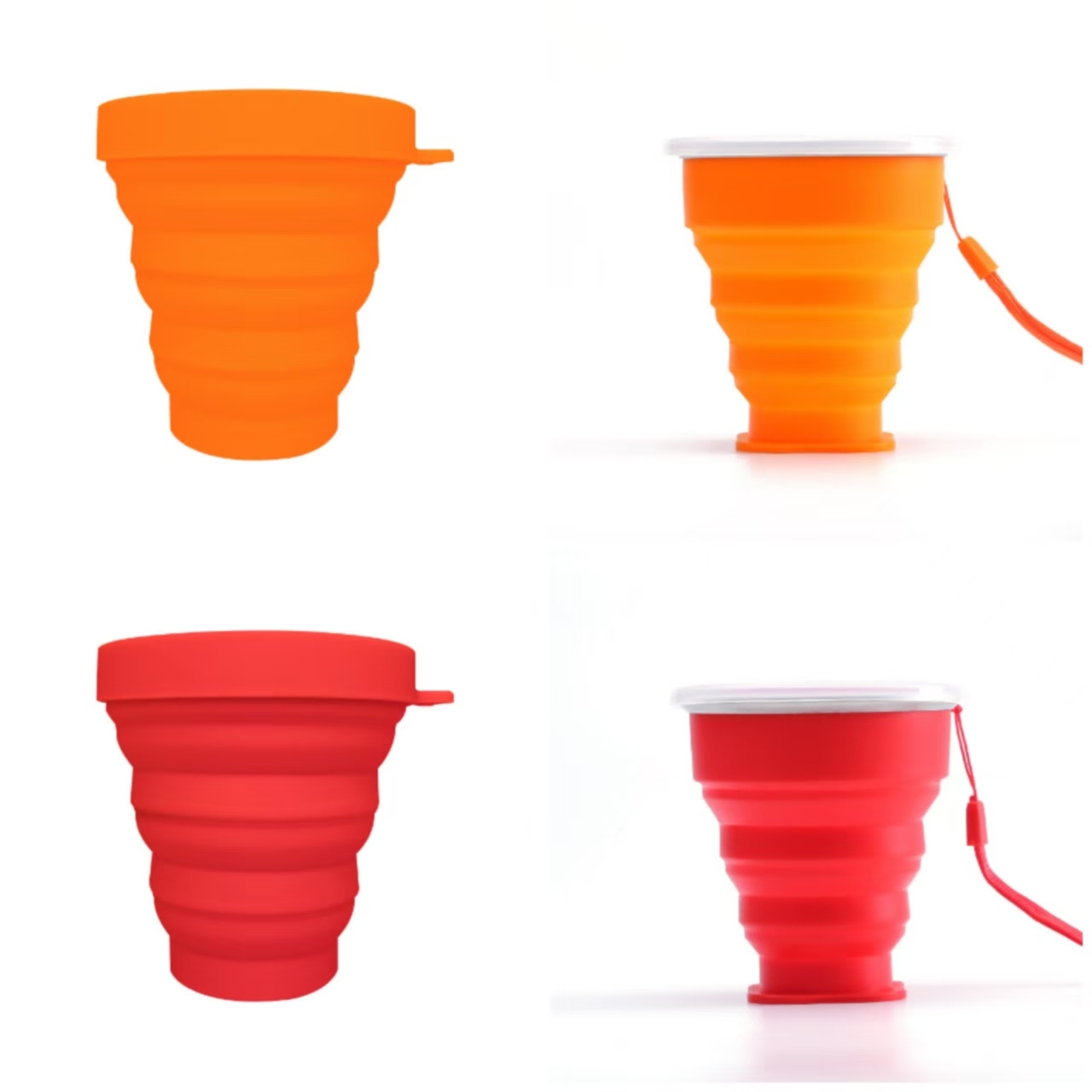 Rouge et orange