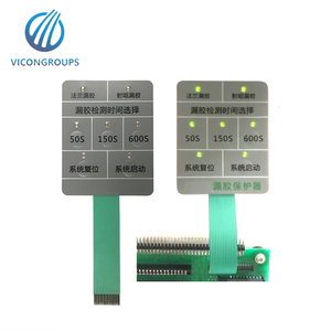 Benutzer definierte wasserdichte Beleuchtung mit LED-Druckknopf schalter Membran schalter - Product Image 6