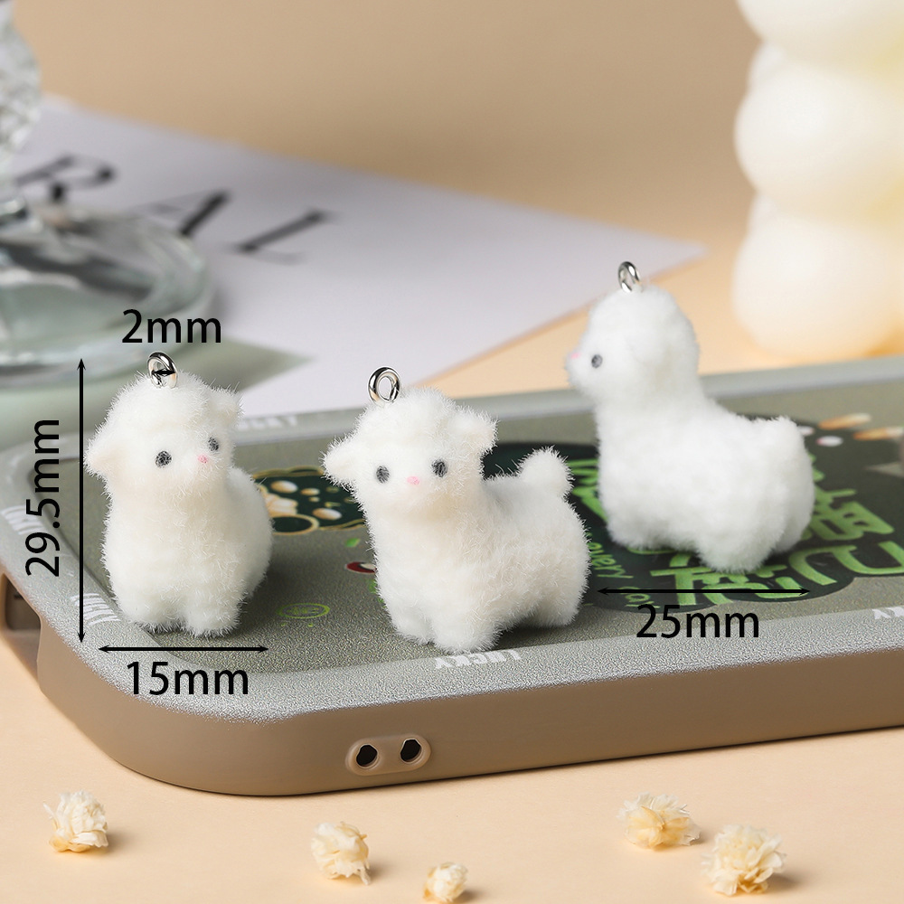 One white alpaca