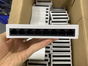 OEM Factory 8-Port Ethernet Switch <strong>10</strong>/100Mbps Network Switch Plastic Shell for Company Home <strong>LAN</strong> 100mbps Desktop Stock - Product Image 4