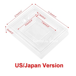 Clear Plastic Cardboard Cartridge Cases Blister Packaging Insert <strong>Inner</strong> Tray <strong>Inlay</strong> for GBC GB JP EU US PAL Version Protection - Product Image 5