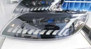 Son tam led far far ön lamba için dinamik tak ve çalıştır ile yükseltme audi Q7 kafa lambası başkanı işık 2006-2015 - Product Image 6