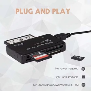 Bellek kart okuyucu hepsi bir arada okuyucu USB 2.0 kart okuyucu adaptör desteği TF CF SD Mini SD MS MMC XD - Product Image 5