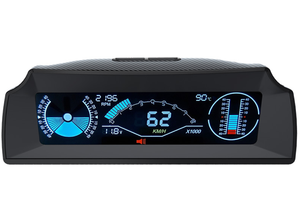 รถยนต์ไฟฟ้า 2025 รุ่นล่าสุดจอแสดงผลแบบหัวขึ้น HUD P20 OBD2 GPS เครื่องวัดวามเร็วที่รองรับทั้งสองรุ่น - Product Image 5