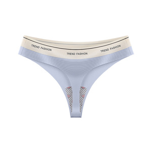 Venta al por mayor de bragas personalizadas para mujer, ropa interior Sexy de cuerda G, bragas de Yoga para mujer, ropa interior de Yoga - Product Image 1