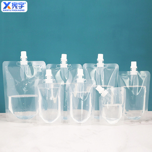 250ml 500ml Beverage Liquid Nozzle Water Bag Transparent Plastic Vertical Nozzle Bag for <strong>Juice</strong> - Product Image 6