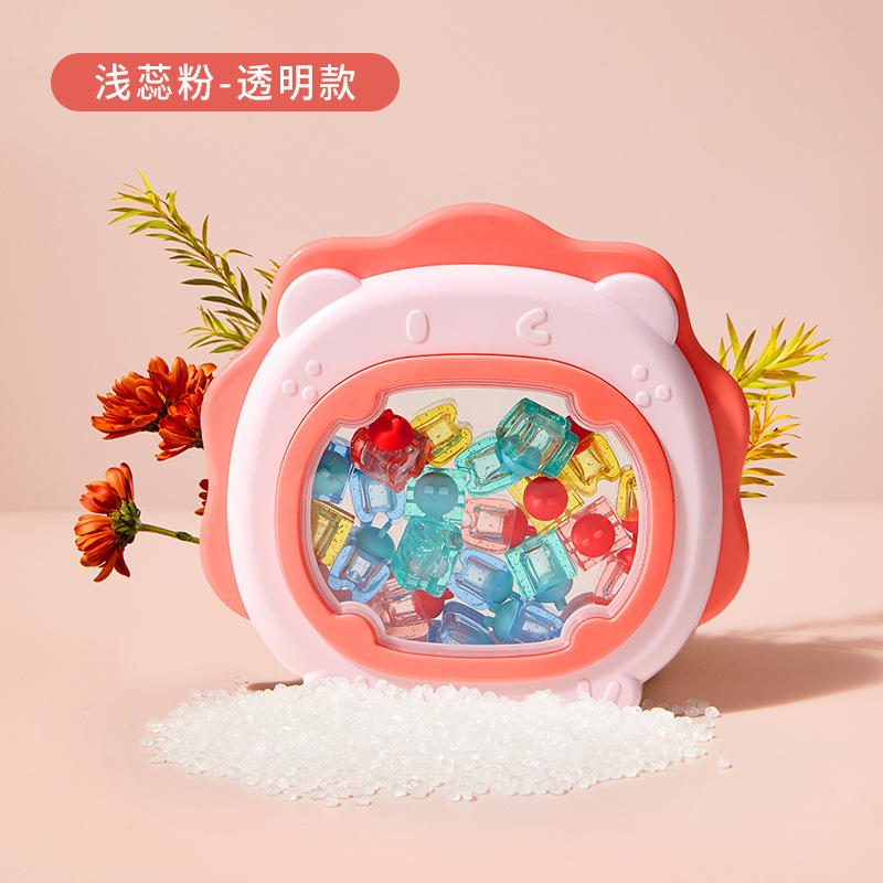 Nouveau modèle 2025 - Lion, style transparent - Rose