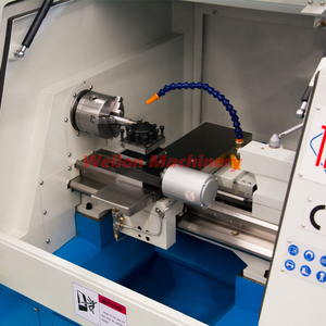 CNC制御ミニ旋盤CNC240金属加工用水平スピンドル付きポータブル精密旋盤 - Product Image 4