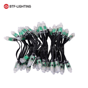 2022 Bestseller WS2811 12mm IP68 Diffuses digitales RGB-LED-Pixel licht Individuell adressierbares rundes LED-Pixel modul
