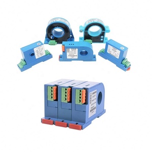 AC current transducer <strong>output</strong> 4-20mA power <strong>voltage</strong> current <strong>sensor</strong> Hall 220v0-5A10 - Product Image 1