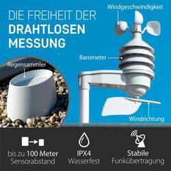 Full Function Weather <strong>Forecast</strong> with Wind Speed and Rain Color LCD Thermo-Hygro Meter <strong>Forecast</strong> Weather <strong>Forecast</strong> - Product Image 6