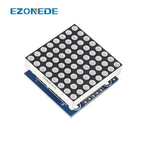 MAX7219 8x8 Punktmatrix-LED-Anzeige modul 5V MCU-Steuerung MAX7219 8*8 LED-Punktmatrix-DIY-Kit für Ardu R.Pi - Product Image 3