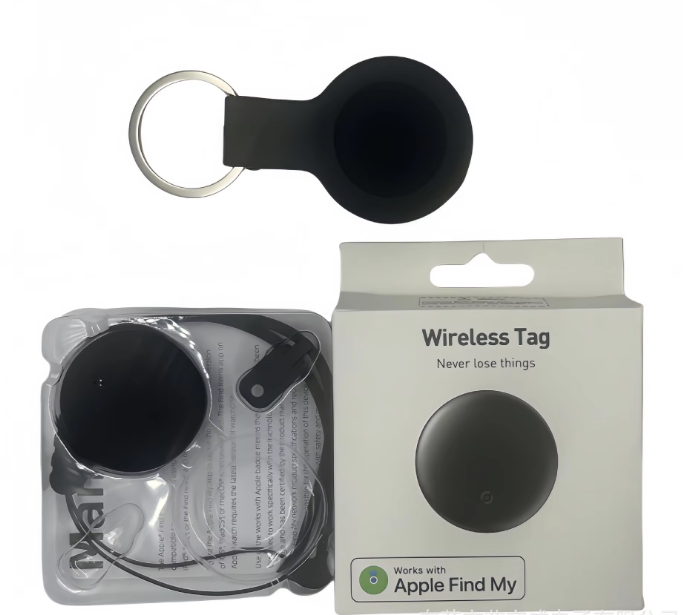 Llavero negro (empaquetado en caja de color)