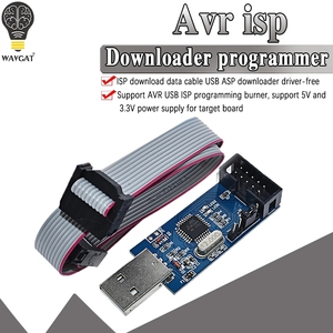 Offizieller USBASP USBISP AVR-Programmierer USB ISP USB ASP ATMEGA8 ATMEGA128 Unterstützung Win7 64 51 Avr Programmer