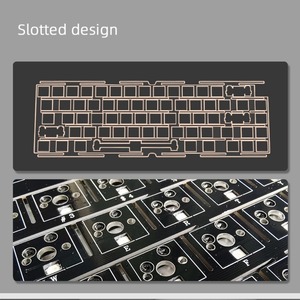 Kit de teclado mecánico AL65 Aluminio personalizado Tri-mode BT/2,4G/Tipo-C 65% Diseño RGB Base de teclado para juegos de intercambio en caliente - Product Image 6