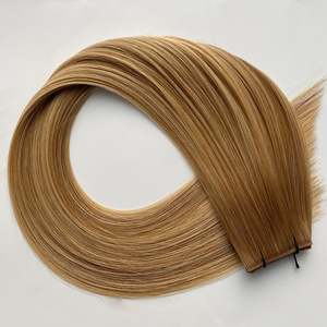 Yüksek kalite Remy avrupa saç yumuşak ve ipeksi Genius atkı için herhangi bir Unraveling olmadan sorunsuz görünmez giymek hızlı - Product Image 1