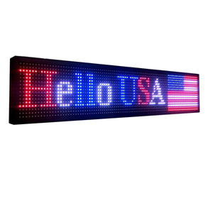 Outdoor RGB Running Moving Scrolling Nachricht LED-Anzeige bildschirm Programmier bares LED-Zeichen - Product Image 3