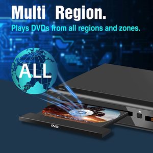 Reproductor de DVD para el hogar, dispositivo de 2 canales de salida Compatible con sistema Ntsc/Pal/Auto, novedad de 2022 - Product Image 4