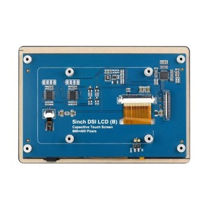 <strong>Raspberry</strong> <strong>Pi</strong> 5-inch IPS TFT LCD with Big CAP Touch 800x480 MIPI DSI Resolution High Quality Display