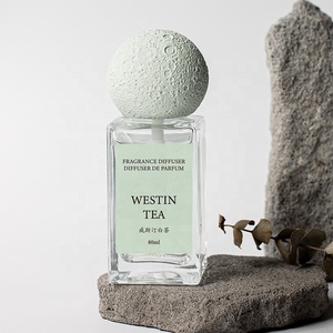 Botol Aromaterapi Kosong Bentuk Bulan Kecil yang Cantik, <span class=keywords><strong>Diffuser</strong></span> Batu Aroma untuk Rumah - Product Image 4